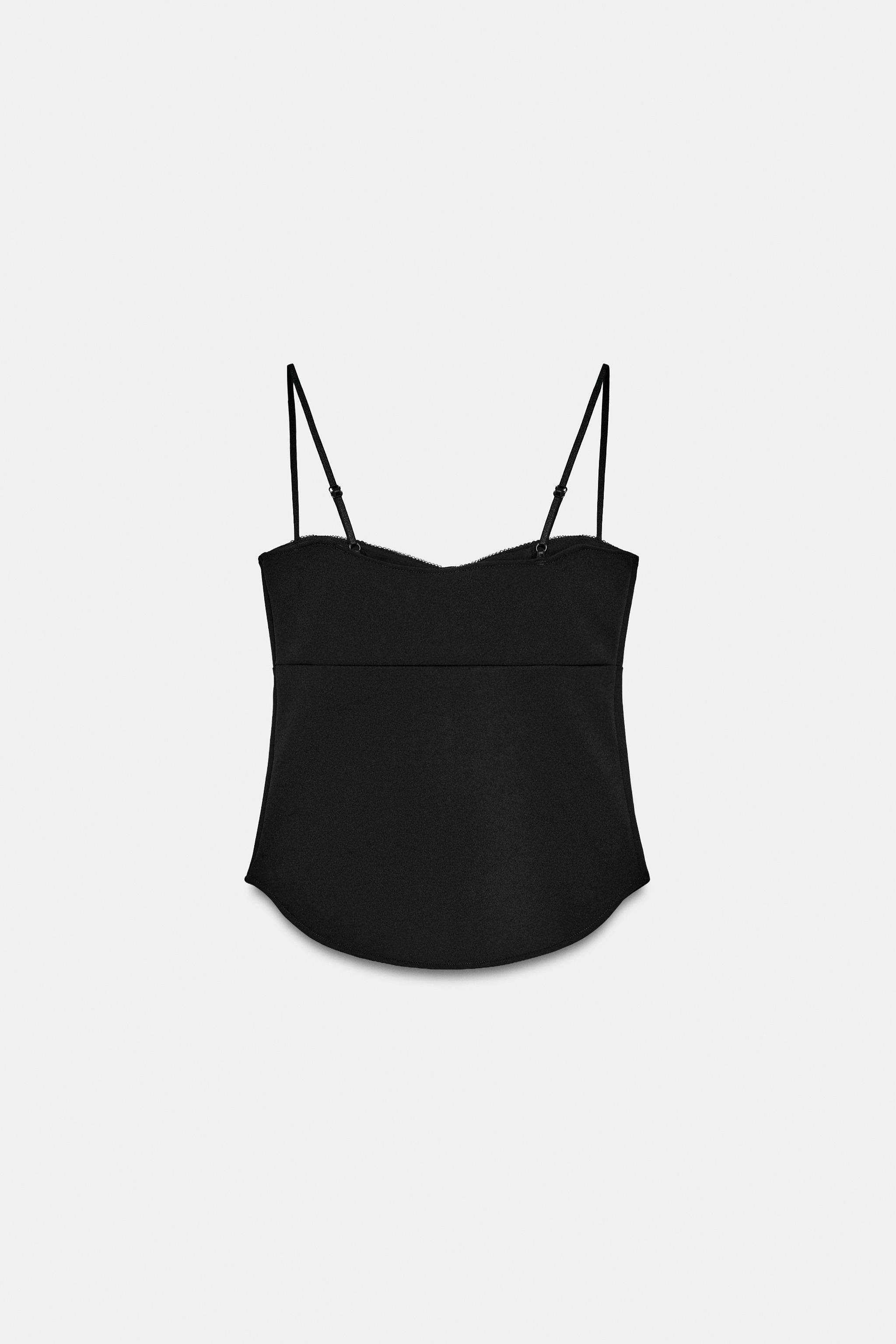 STRAPPY CORSET TOP